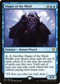 Magus of the Mind - Commander 2017 - Magic: The Gathering card