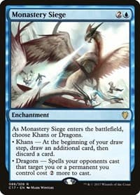 Monastery Siege - Commander 2017 - Magic: The Gathering card
