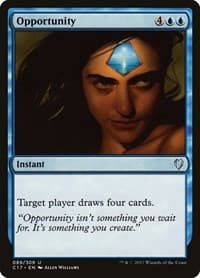 Opportunity - Commander 2017 - Magic: The Gathering card