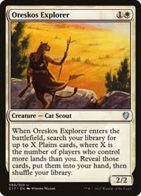 Oreskos Explorer - Commander 2017 - Magic: The Gathering card