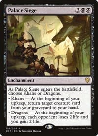 Palace Siege - Commander 2017 - Magic: The Gathering card