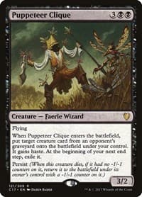Puppeteer Clique - Commander 2017 - Magic: The Gathering card