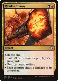 Rakdos Charm - Commander 2017 - Magic: The Gathering card