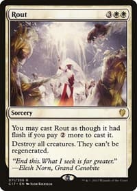 Rout - Commander 2017 - Magic: The Gathering card