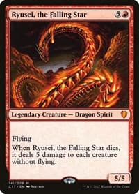 Ryusei, the Falling Star - Commander 2017 - Magic: The Gathering card