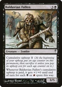 Balduvian Fallen - Coldsnap - Magic: The Gathering card