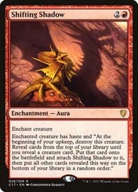 Shifting Shadow - Commander 2017 - Magic: The Gathering card