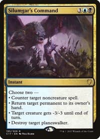Silumgar's Command - Commander 2017 - Magic: The Gathering card