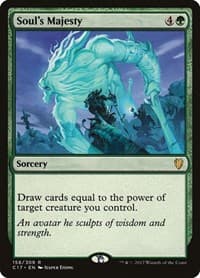 Soul's Majesty - Commander 2017 - Magic: The Gathering card