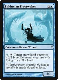 Balduvian Frostwaker - Coldsnap - Magic: The Gathering card
