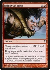 Balduvian Rage - Coldsnap - Magic: The Gathering card