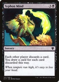 Syphon Mind - Commander 2017 - Magic: The Gathering card