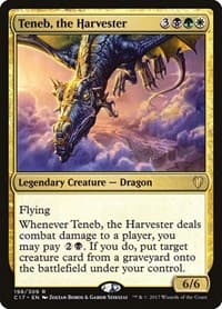 Teneb, the Harvester - Commander 2017 - Magic: The Gathering card