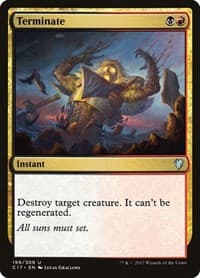 Terminate - Commander 2017 - Magic: The Gathering card
