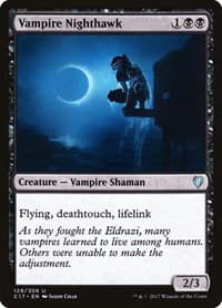 Vampire Nighthawk - Commander 2017 - Magic: The Gathering card