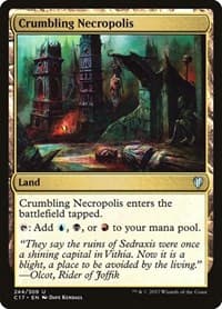 Crumbling Necropolis - Commander 2017 - Magic: The Gathering card
