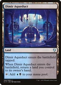 Dimir Aqueduct - Commander 2017 - Magic: The Gathering card
