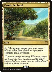 Exotic Orchard - Commander 2017 - Magic: The Gathering card
