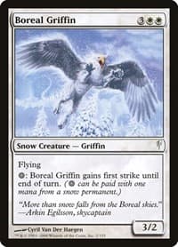 Boreal Griffin - Coldsnap - Magic: The Gathering card