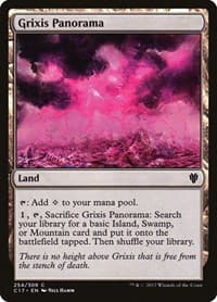 Grixis Panorama - Commander 2017 - Magic: The Gathering card
