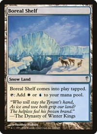 Boreal Shelf - Coldsnap - Magic: The Gathering card