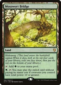 Mosswort Bridge - Commander 2017 - Magic: The Gathering card