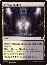 Orzhov Basilica - Commander 2017 - Magic: The Gathering card