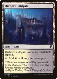 Orzhov Guildgate - Commander 2017 - Magic: The Gathering card