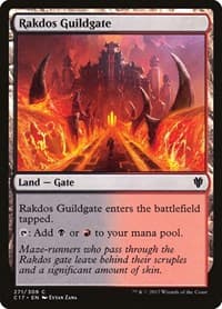 Rakdos Guildgate - Commander 2017 - Magic: The Gathering card