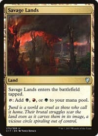 Savage Lands - Commander 2017 - Magic: The Gathering card