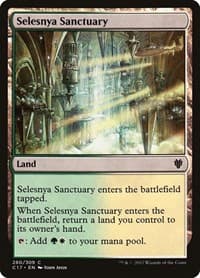 Selesnya Sanctuary - Commander 2017 - Magic: The Gathering card