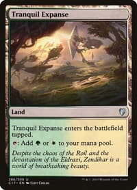 Tranquil Expanse - Commander 2017 - Magic: The Gathering card