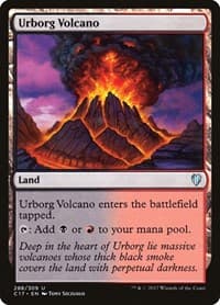 Urborg Volcano - Commander 2017 - Magic: The Gathering card