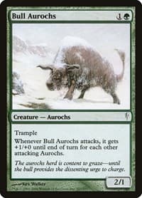 Bull Aurochs - Coldsnap - Magic: The Gathering card