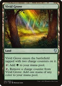 Vivid Grove - Commander 2017 - Magic: The Gathering card