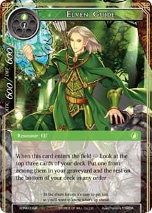 Elven Guide - Reiya Cluster Starter Deck - Force of Will card