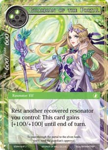Guardian of the Portal - Reiya Cluster Starter Deck - Force of Will card