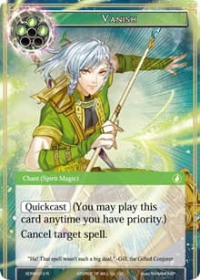 Vanish - Reiya Cluster Starter Deck - Force of Will card
