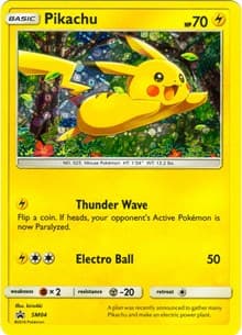 Pikachu - SM04 (General Mills) - Miscellaneous Cards & Products - Pokemon card