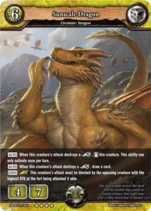 Sunscale Dragon - Rally to War - Dragoborne card
