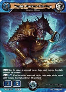 Vrrglsk, Plunderer of the Deep - Rally to War - Dragoborne card