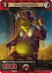 Burbo, Shrewd Merchant - Rally to War - Dragoborne card