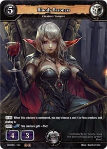Bloody Baroness - Rally to War - Dragoborne card