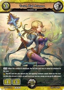 Tariel, High Priestess - Rally to War - Dragoborne card