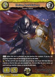Darion, Brutal Enforcer - Rally to War - Dragoborne card