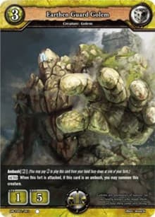 Earthen Guard Golem - Rally to War - Dragoborne card