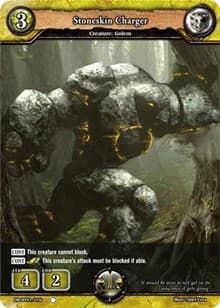 Stoneskin Charger - Rally to War - Dragoborne card