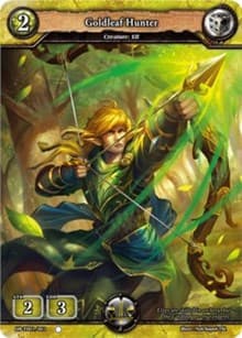 Goldleaf Hunter - Rally to War - Dragoborne card