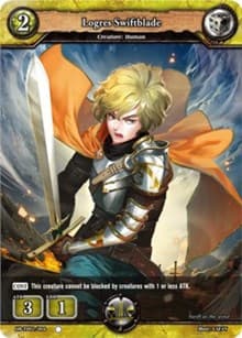 Logres Swiftblade - Rally to War - Dragoborne card