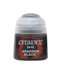 Citadel Base Paint: Abaddon Black - Citadel Paint Pots - Citadel Paints card